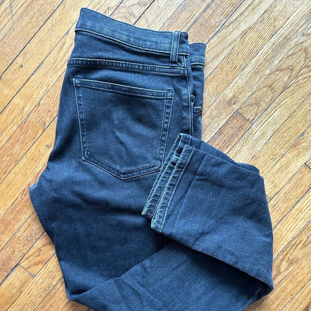 Everlane Washed Black Denim Slim Fit 30x32